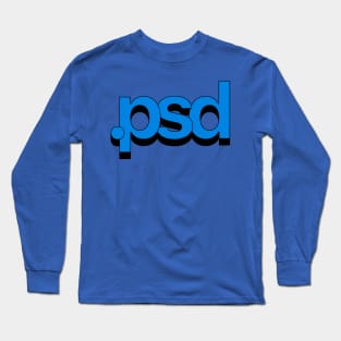 Adobe Photoshop extension: .psd Long Sleeve T-Shirt